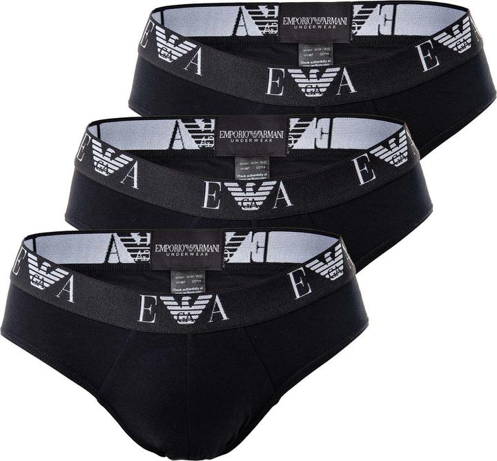 Actual product image Emporio Armani Slip Casual Figure-hugging (XL, pack of 3)