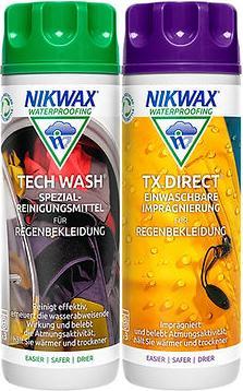 Nikwax Set Tech Wash & TX.Direct Wash-In 2 x 300 ml (2Â Washing cycles, Liquid)