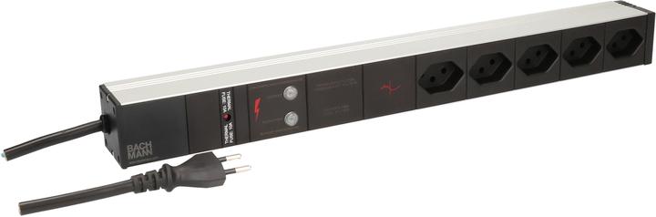 Actual product image Bachmann IT PDU Basic 1U (5 x, Type 13, 3 m)