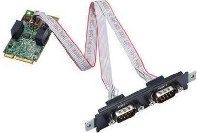 Moxa CP-132N-I-T - Serial Mini PCI Express card with 2 ports RS-422485