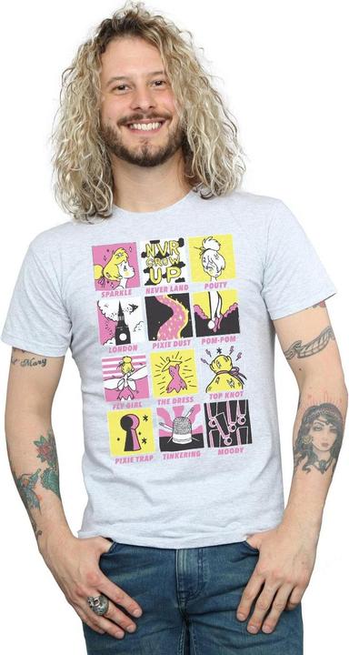Image du produit Disney - T-shirt TINKERBELL SQUARES - Homme (S)