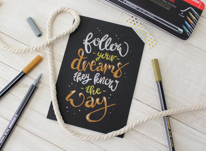 Produktbild STABILO Pen 68 Premium Metallic-Filzstift (Sortiert, 8 x)