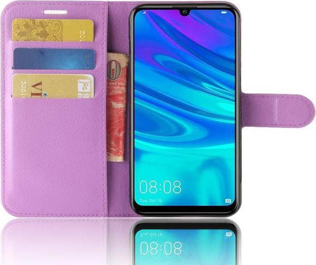 Image du produit MU Classic Série de couvertures de livres en cuir litchi (Huawei Y7 (2019))