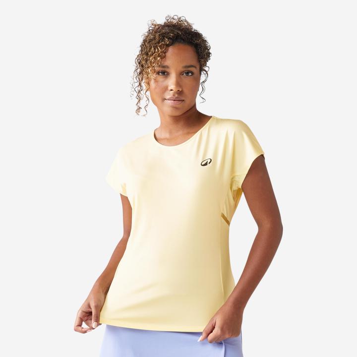 Artengo Damen Tennis T-Shirt - TTS Dry Rundhals F gelb