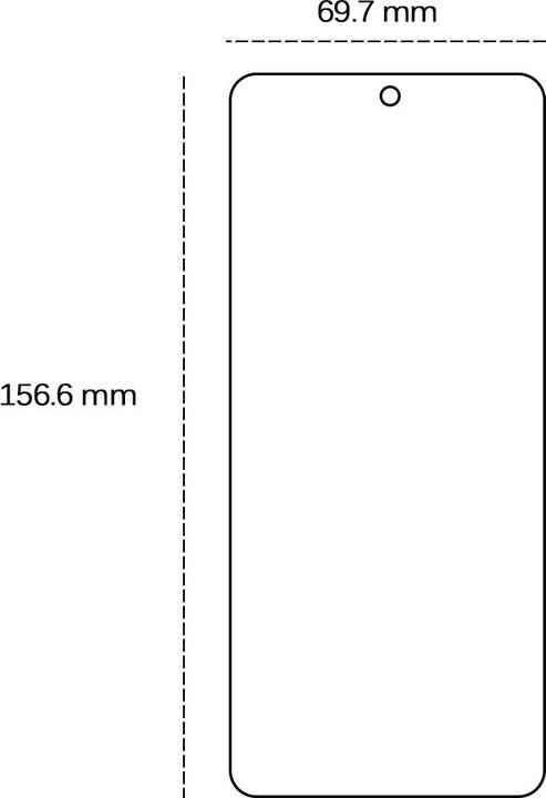 Produktbild OEM Gehärtetes Glas 2,5D für Samsung Galaxy A35 (Display)