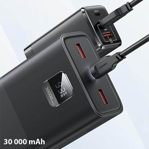 Actual product image Usams Yattu Series (30000 mAh, 65 W, 111 Wh)