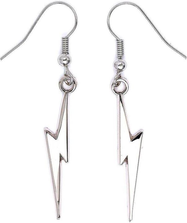 Immagine prodotto GED Harry Potter Lightning Bolt Earrings (Metallo argentato)