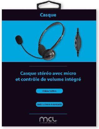 Produktbild MCL Headset With Volume Control (Kabelgebunden)