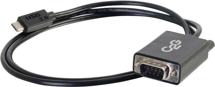 Actual product image C2G USB2.0 USB-C to DB9 Serial RS232 Adapter Cable