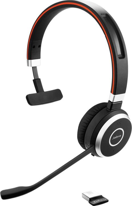 Produktbild Jabra Headset Evolve 65 SE MS Mono USB (Kabellos, USB-A)