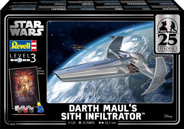 Produktbild Revell Gift Set EP1 Darth Maul's Sith Infiltrator