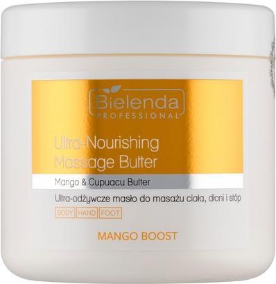 Immagine prodotto Bielenda Burro Professionale per Massaggio Corpo Ultra-Nutriente al Mango Boost per Mani e Piedi 500ml (Lozione corpo, 500 ml)