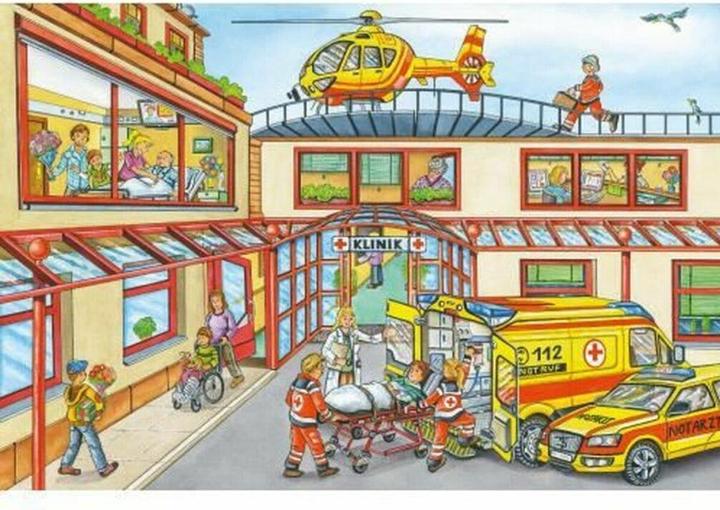Produktbild Schmidt Spiele Rettungshubschrauber (100 Teile)