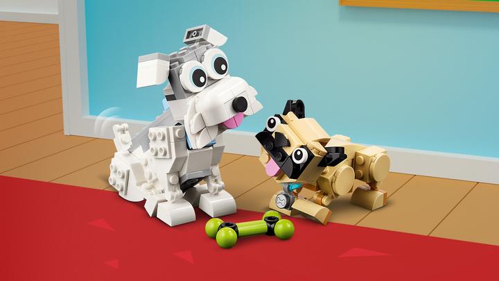 Immagine prodotto LEGO 31137 Cani carini (31137, LEGO Creator 3-in-1)
