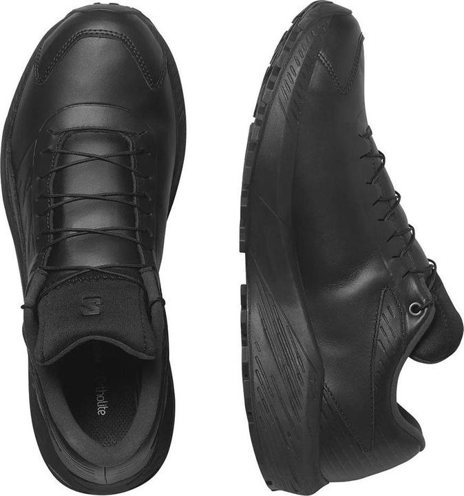 Actual product image Salomon SENSE RIDE 5 SR LEATHER - Black - Black - UK 13.5 (EU 49 1/3) (49 1/3)