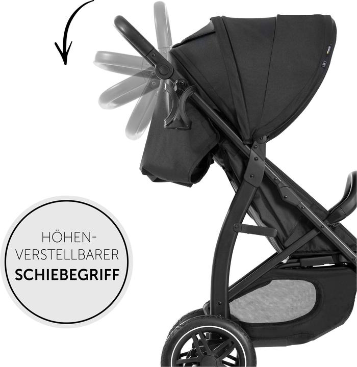 Actual product image Hauck Rapid 4D Air Black