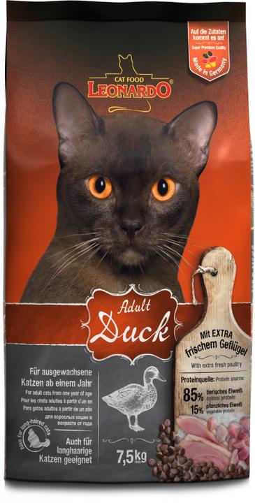 Image du produit Leonardo Cat Food Canard adulte (Adulte, 1 pcs, 7500 g)