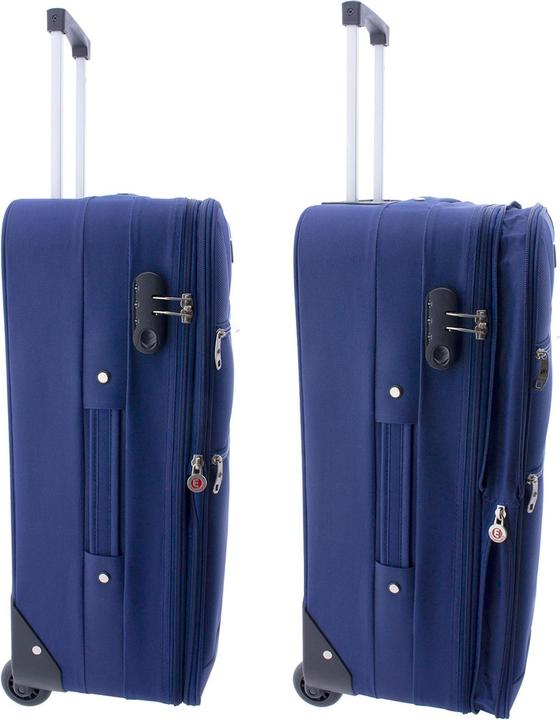Actual product image Wüsthof 2100 2-wheel trolley 61 cm with expansion fold (57 l)