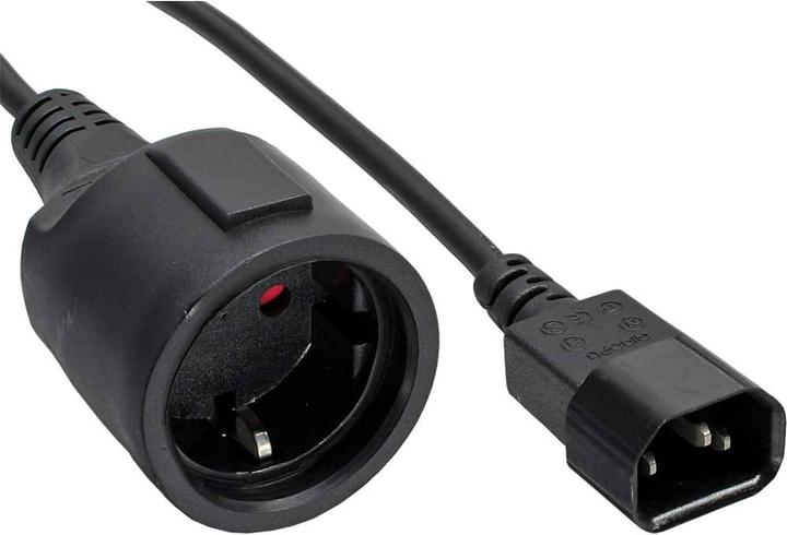 Produktbild InLine Netz Adapter Kabel (1 m)