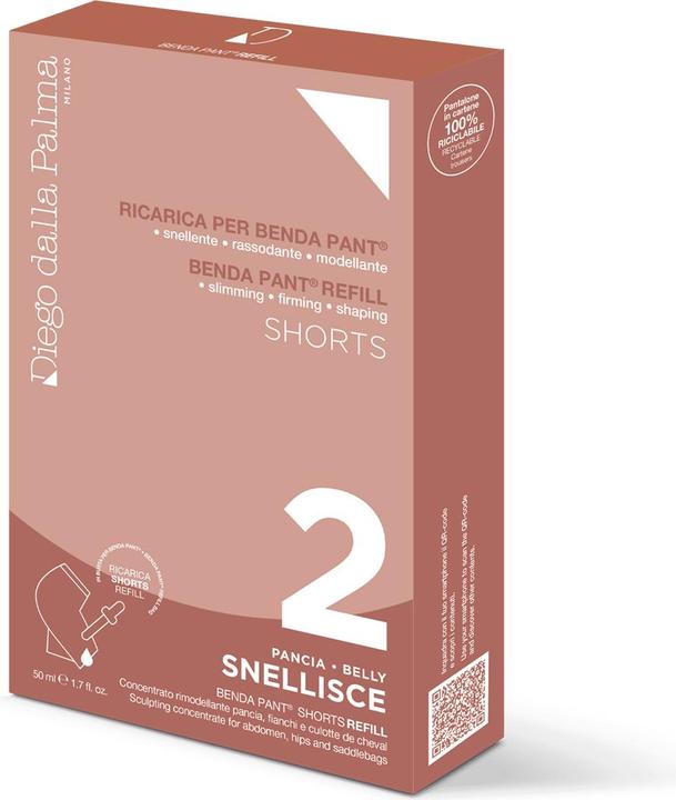 Diego dalla Palma Snellisce Benda Pant Shorts Refill (Körperlotion, Körpermilch, Körpercreme, Körperöl, Körpergel, 50 ml)