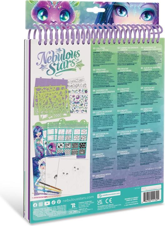 Actual product image Nebulous Stars Birthday countdown calendar (Multilingual)