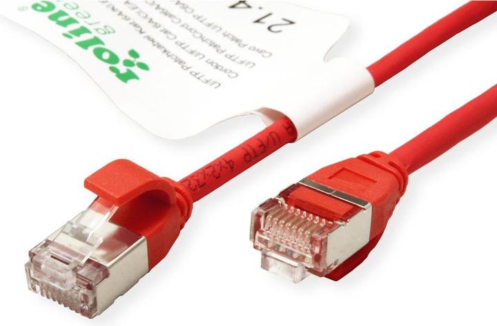 Produktbild Roline U/FTP Patchkabel Kat.6A (Class EA), LSOH, slim (U/FTP, CAT6a, 5 m)
