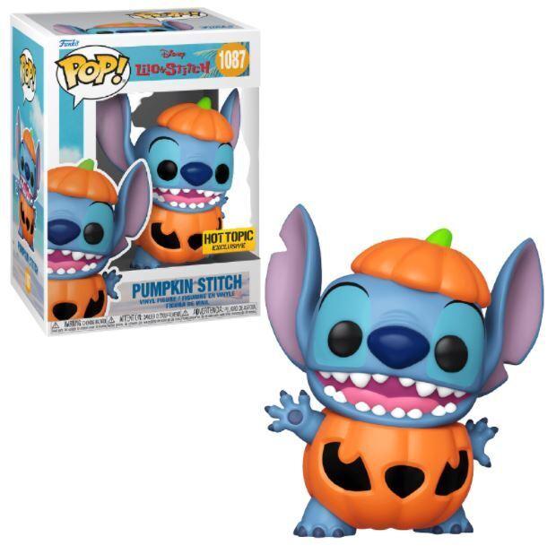 Actual product image Funko POP Disney Pumpkin Stitch Exclusive
