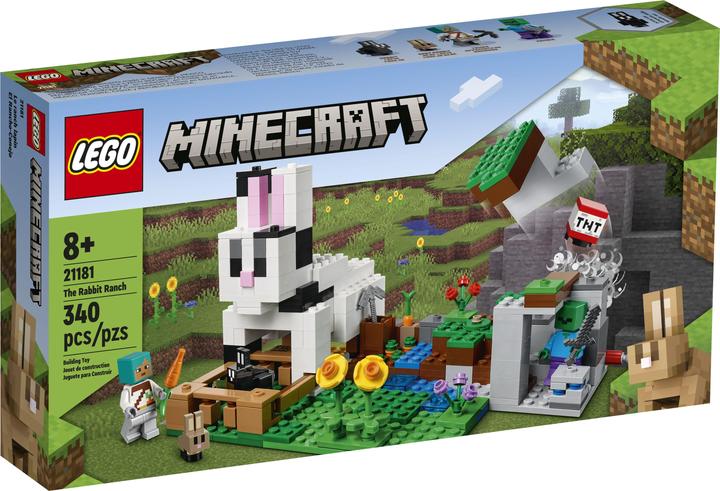 Immagine prodotto LEGO Il ranch dei conigli (21181, LEGO Minecraft)