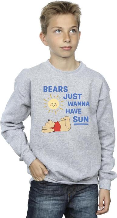Image du produit Disney - Sweat WINNIE THE POOH BEARS JUST WANNA HAVE SUN - Garçon (152, 158)
