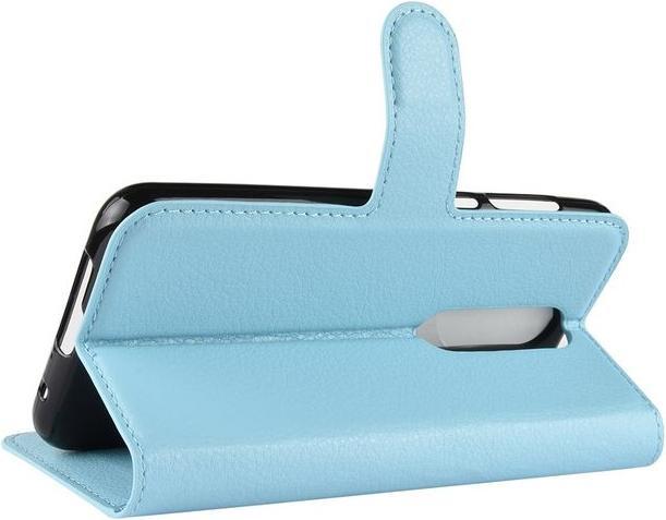 Actual product image MU Classic Litchi Leather Bookcover Series (Nokia 6.1 Plus)