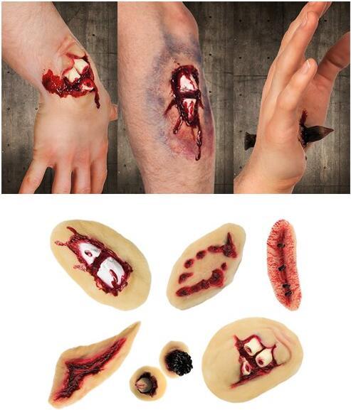 Image du produit Fasnacht Latex blessure 6-fois ass.