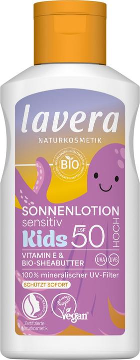 Lavera Sonnenlotion KIDS sensitiv LSF50 Flasche 100 ml (Sonnenlotion, SPF 50, 100 ml)