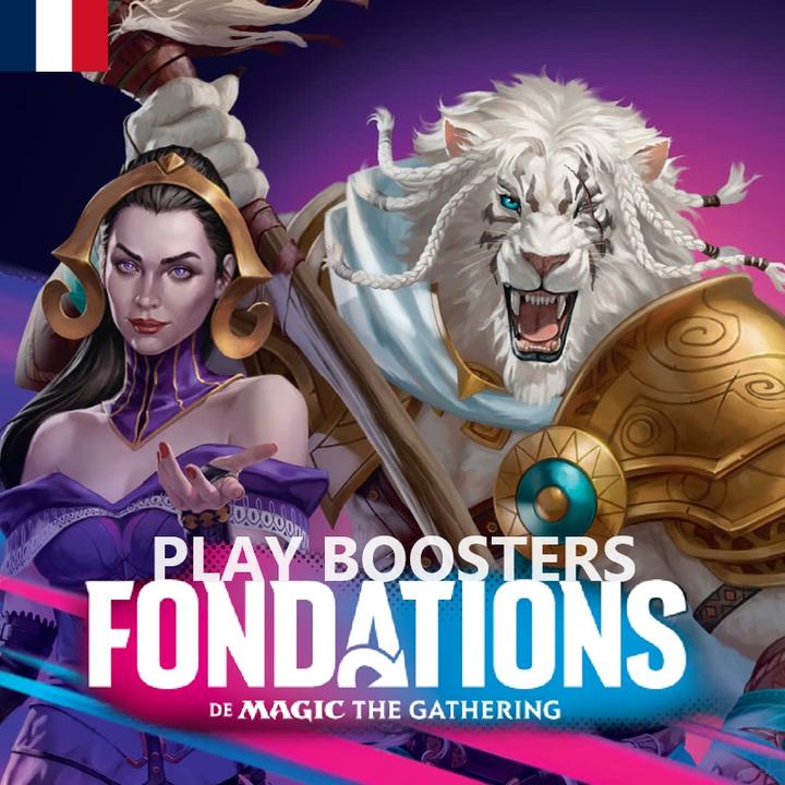 Image du produit Magic the Gathering Foundations (Français, Affichage du booster)