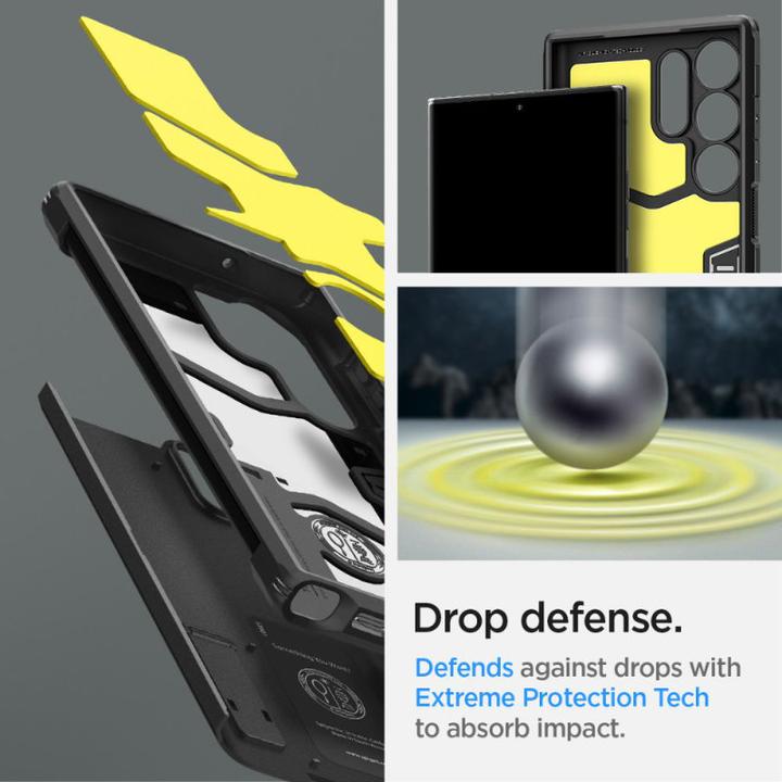 Actual product image Spigen Tough Armor (Samsung Galaxy S23 Ultra)