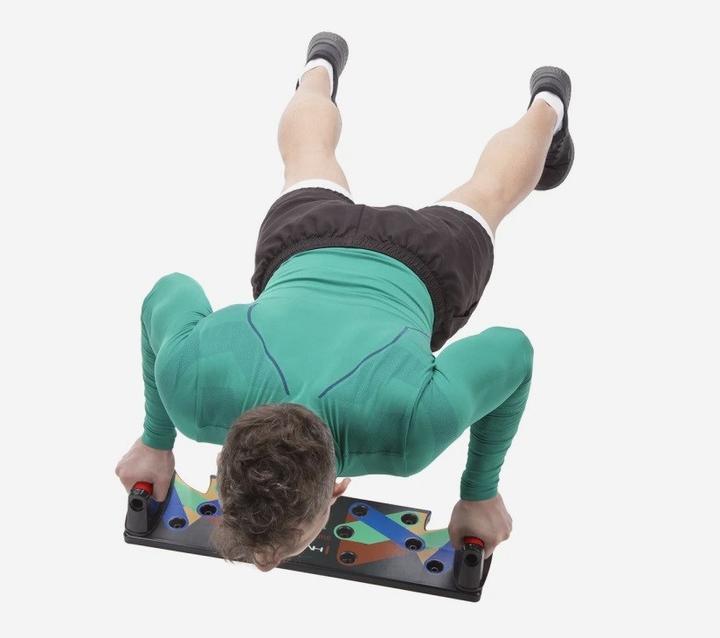 Produktbild HMS Pu10 Rot Multifunktionales Push-Up-Board