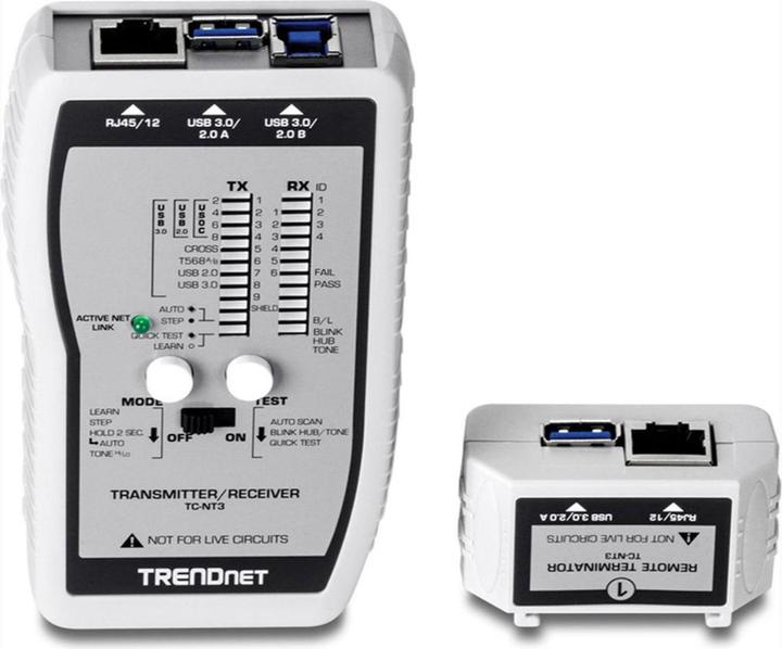 Actual product image Trendnet Cable network tester