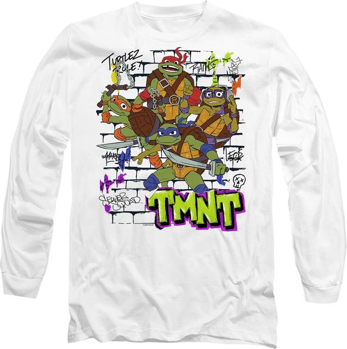 Immagine prodotto Teenage Mutant NT Maglietta Muro di Mattoni Poster Adulto Unisex (M)