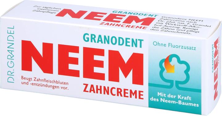 Produktbild Dr Grandel DR:GRANDEL Granodent NEEM Zahncreme ohne Fluorzusatz, 50 ml Zahncreme