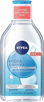 Immagine prodotto NIVEA Hydra Skin Acqua micellare per il viso 400ml (Talco, 400 ml)