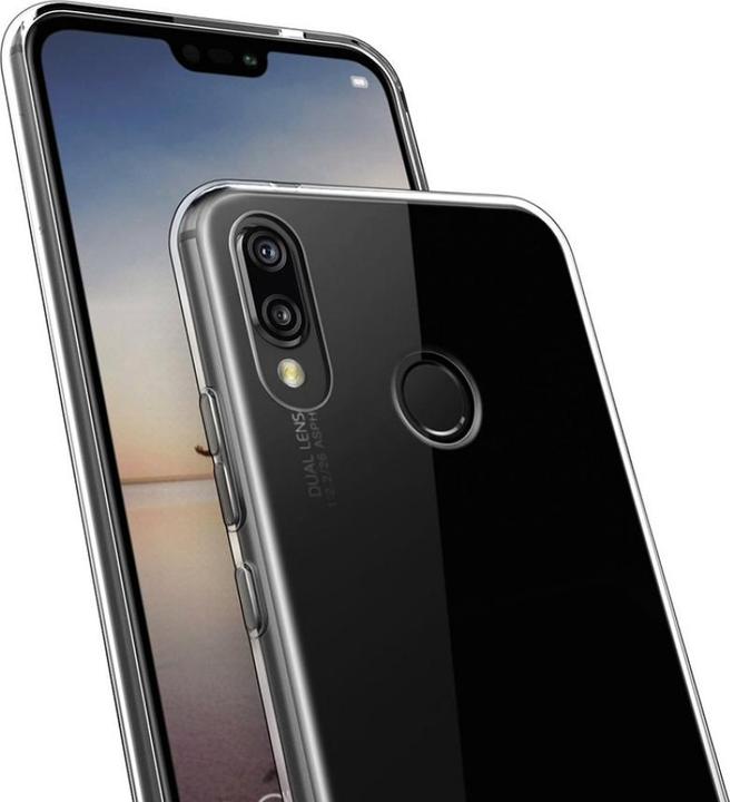 Actual product image Screenguard Huawei P20 Lite Flexible TPU Clear Case (Huawei P20 Lite)