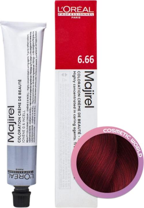 Immagine prodotto L'Oréal Professionnel Majirouge Abs (6,66 biondo scuro rosso intenso)
