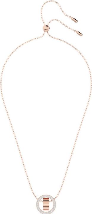 Actual product image Swarovski Hollow circle necklace (Swarovski Metal, 75 cm)