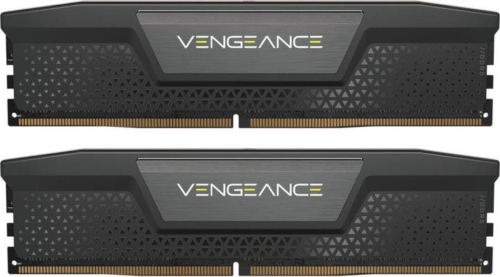 Actual product image Corsair DDR5 64GB PC 6600 CL32 KIT (2x32GB) VENGEANCE Black retail (2 x 32GB, 6600 MHz, DDR5 RAM, DIMM)
