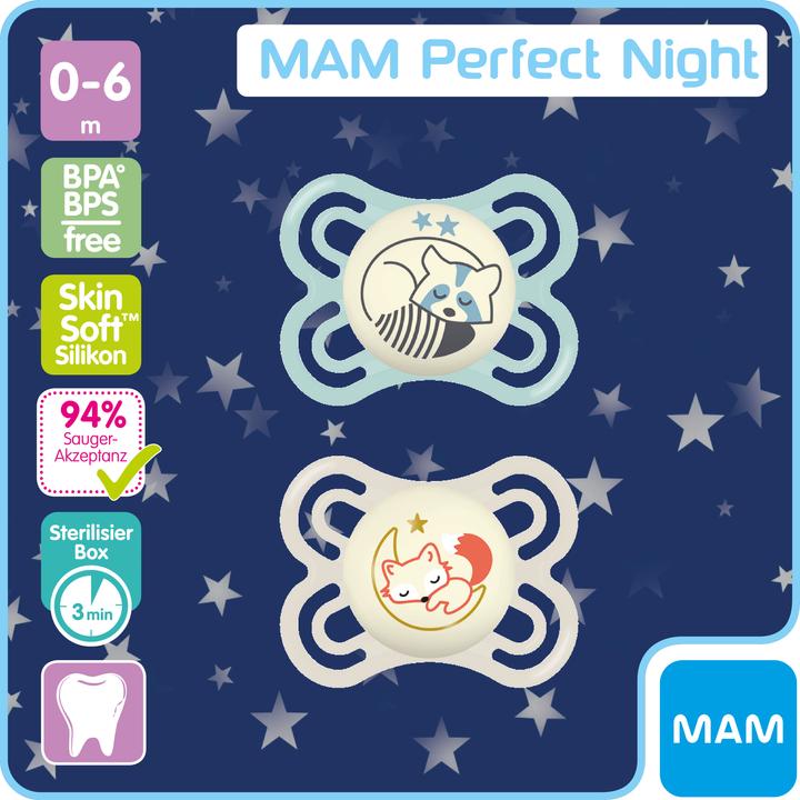 Image du produit MAM Perfect Night assorti (2 x, dès la naissance)