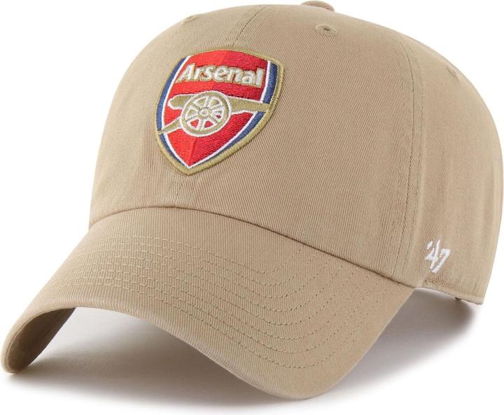Produktbild 47 Brand Relaxed-Fit CLEAN UP Cap - FC Arsenal khaki beige