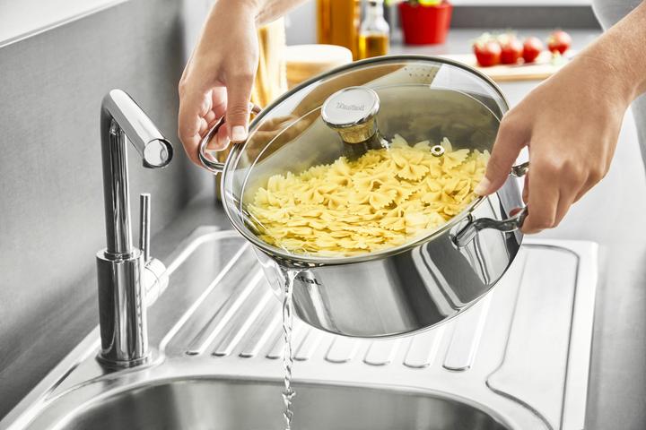 Actual product image Tefal Duetto saucepan (20 cm, Pot, Stainless steel)