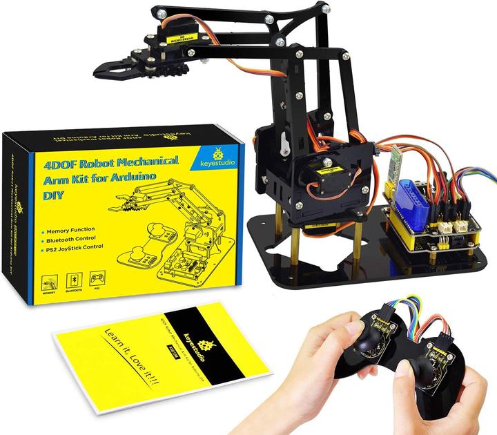 Keyestudio Roboterarm Bausatz mit Servosteuerung