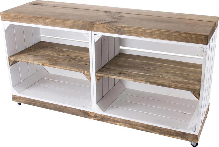 Produktbild Holz Zollhaus Vintage (100 x 30 x 50 cm)