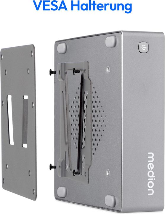 Immagine prodotto Medion S06e Mini PC (Intel N100, 16 GB, 512 GB, Grafica Intel UHD)