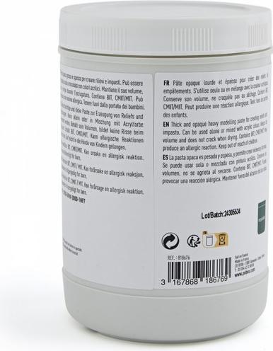 Actual product image Pebeo Modelling paste thick green (Green, 945 ml)